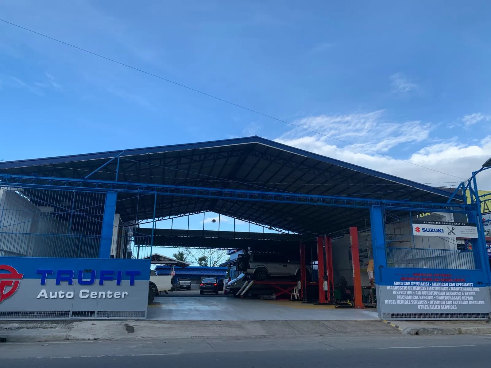 Service Center Entrance